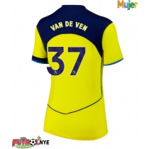 Camiseta Tottenham Hotspur Micky van de Ven #37 Tercera Equipación para mujer 2025-26 manga corta